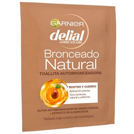 Lenço Autobronzeador para Rosto e Corpo - Delial - 1