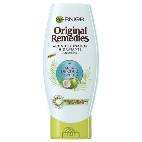 Condicionador Água de Coco e Aloe Vera Original Remedies 250 ml - Garnier - 1