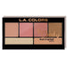 paleta de blush e iluminador so Cheeky - L.A. Colors : Peaches and Cream - 1