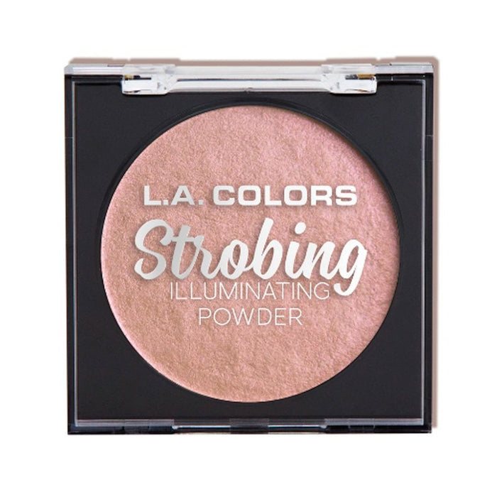 Iluminador em Pó Strobing - L.A. Colors : Flashing Pink - 1