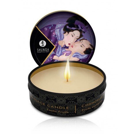 Mini Caress by Candelight Vela Masaje Frutas Exoticas 30ml - Candles - Shunga - 1