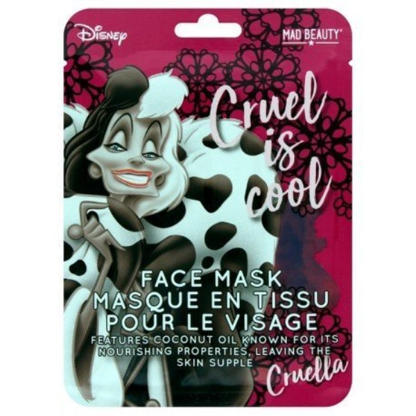 Máscara facial de papel da Disney - Cruella - Mad Beauty - 1