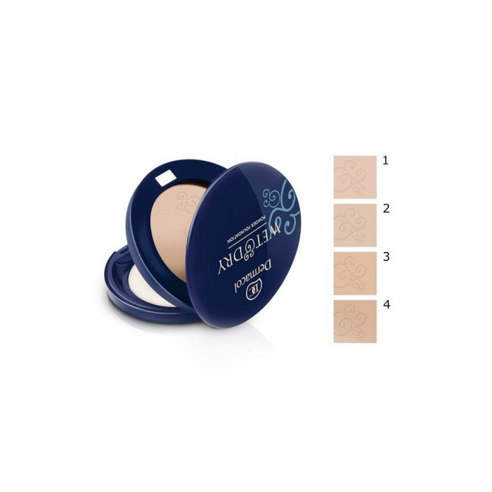 Maquiagem em Pó Molhado e Seco - Molhado e Seco - Dermacol : Base de maquillaje en polvo wet and dry - 03 - 1