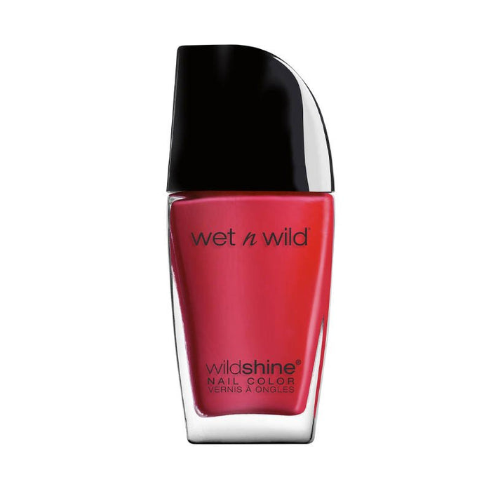 Esmalte de Uñas - Wild Shine Cor de Unhas Vermelho Vermelho - Wet N Wild - 1