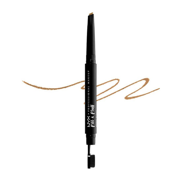 Lápis de Sobrancelha Fill &amp; Fluff - Maquiagem Profissional - Nyx : FILL &amp; FLUFF EYBRW PMD PNCL-BLONDE - 1
