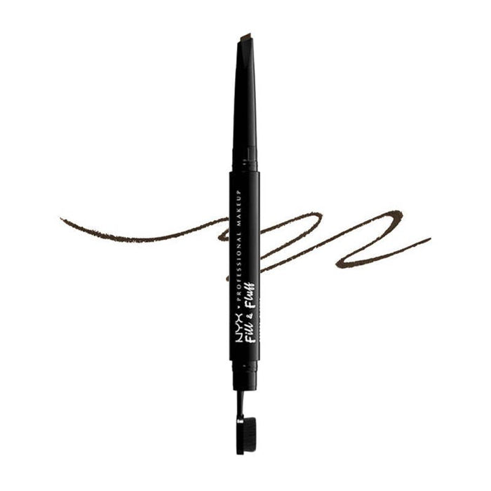 Lápis de Sobrancelha Fill &amp; Fluff - Maquiagem Profissional - Nyx : FILL &amp; FLUFF EYBRW PMD PNCL-ESPRESO - 1
