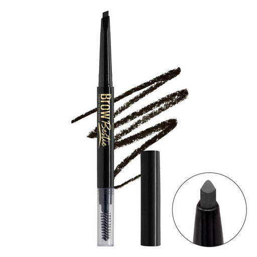Lápis de sobrancelha - Brow Bestie - L.A. Girl : Black Brown - 1