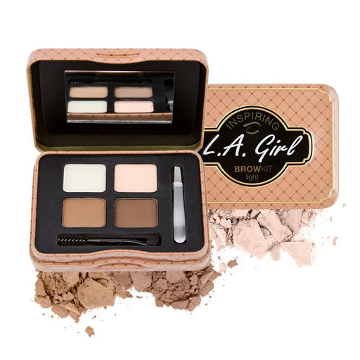 Kit inspirador para sobrancelhas - L.A. Girl : Light and Bright - 1