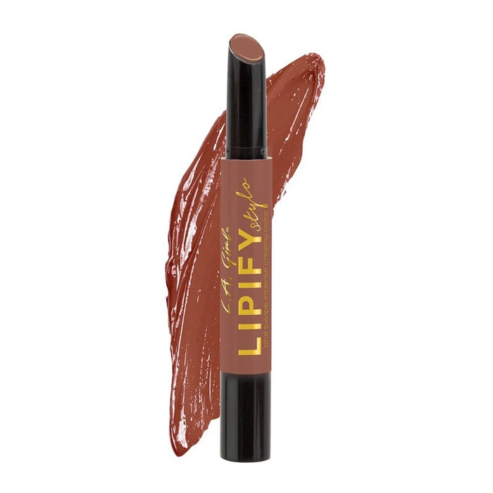 Batom Lipify Stylo - L.A. Girl : Teddy - 1