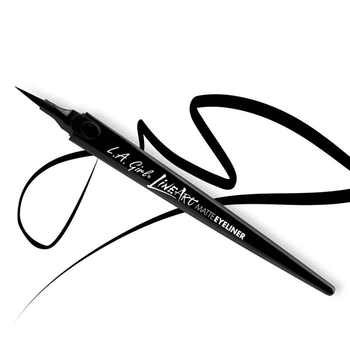 Delineador fosco Art Liner - L.A. Girl : Intense Black - 1