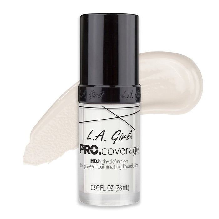 Liquid Foundation - Pro Coverage Illuminating - L.A. Girl : White - 1