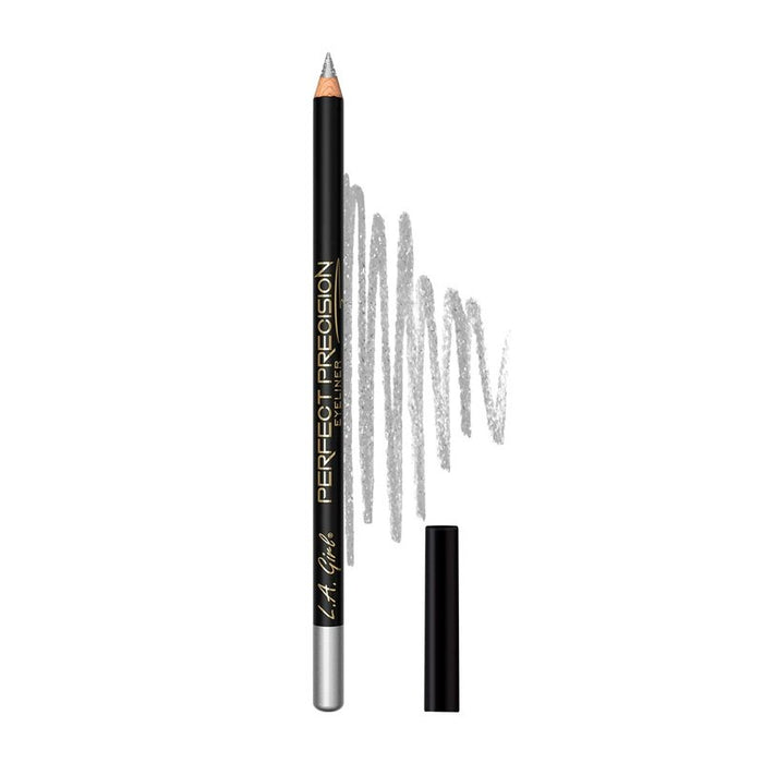 Lápis de Olhos - Delineador de Precisão Perfeita - L.A. Girl : Metallic Silver - 1