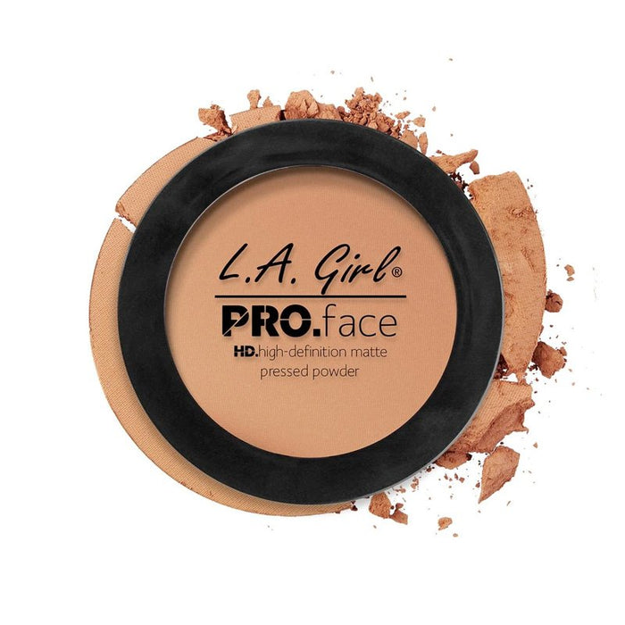 Pó Compacto - Pro Face Matte - L.A. Girl : Warm Caramel - 1