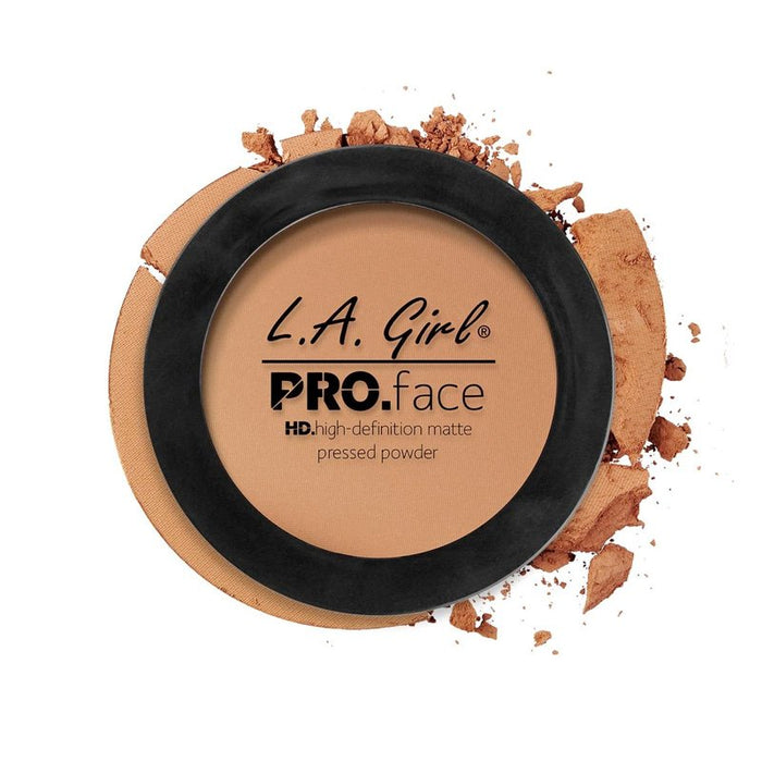 Pó Compacto - Pro Face Matte - L.A. Girl : Toffee - 1