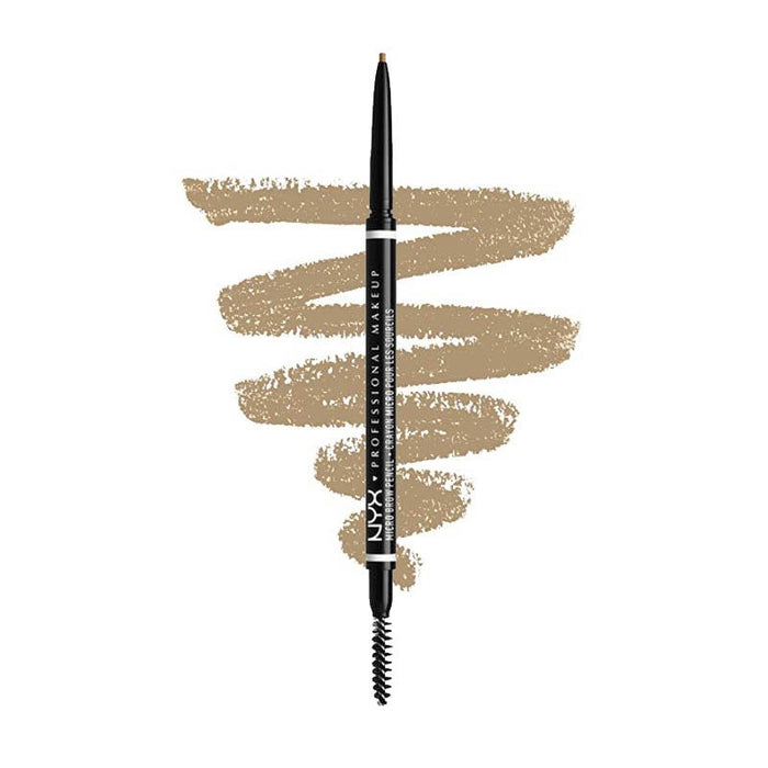 Lápis de Sobrancelhas Micro Brow - Maquiagem Profissional - Nyx : MICRO BROW PNCL - BLONDE - 1