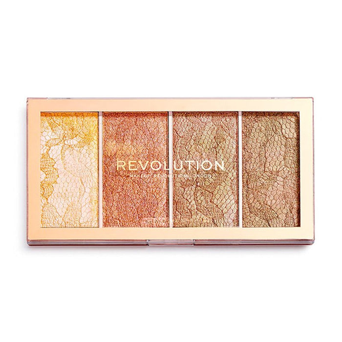 Paleta de Iluminadores - Renda Vintage - Revolução da Maquiagem - Make Up Revolution - 1