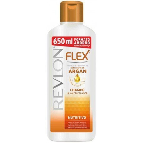 Shampoo Nutritivo Flex Keratin com Óleo de Argan 650 ml - Revlon - 1
