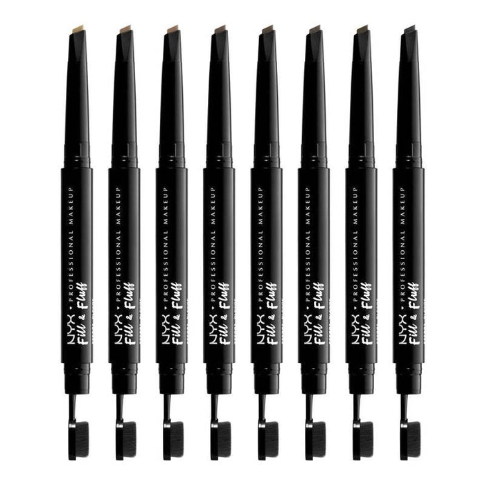 Lápis de Sobrancelha Fill &amp; Fluff - Maquiagem Profissional - Nyx - 1
