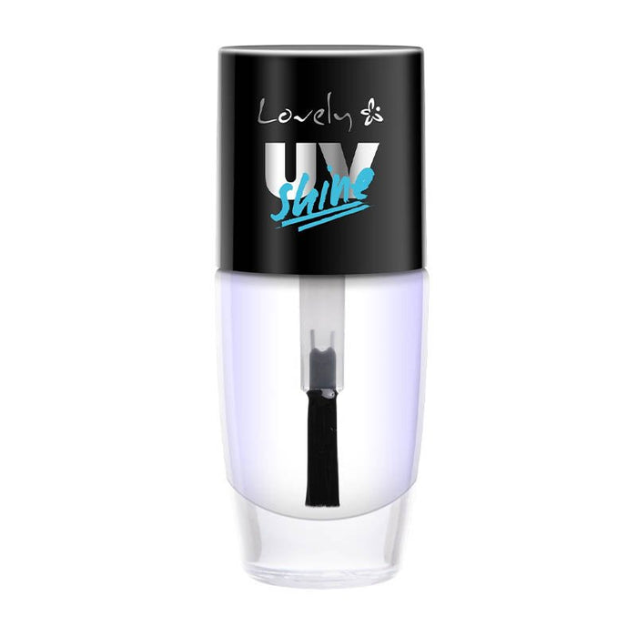 Top Coat de Uñas - Esmalte Uv Shine Fluo Top 8ml - Lovely - 1