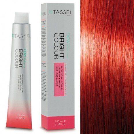 7.44 Intense Copper Medium Blonde - Tintura com Óleo de Argan e Queratina 100 ml - Tassel - 1