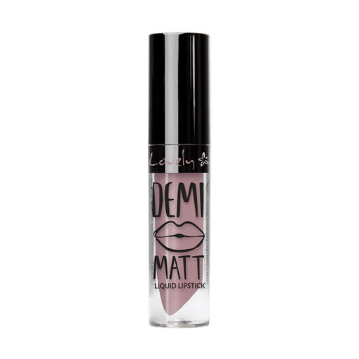 Labial Líquido Semi-mate - Batom Líquido Demi Matt - Lovely: nr 6 - 1