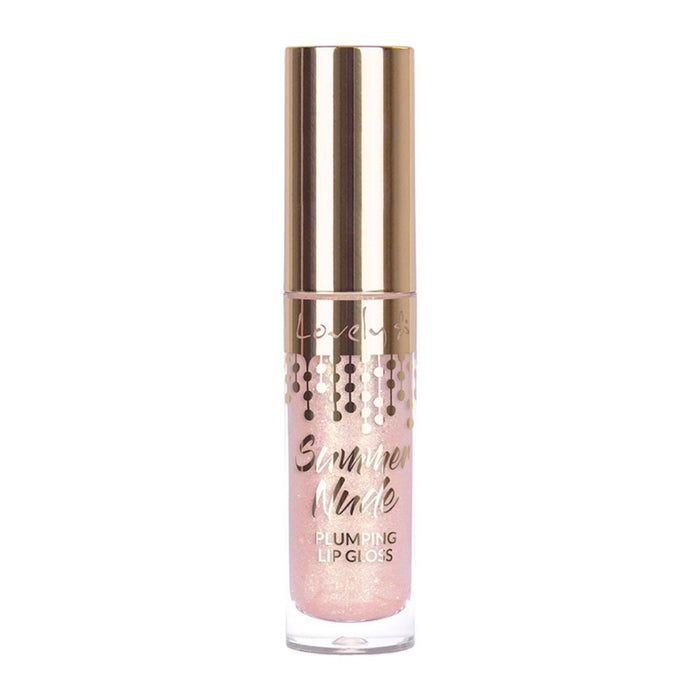 Gloss labial volumizador ultra-brilhante - Summer Nude Plumping - Lovely - 1
