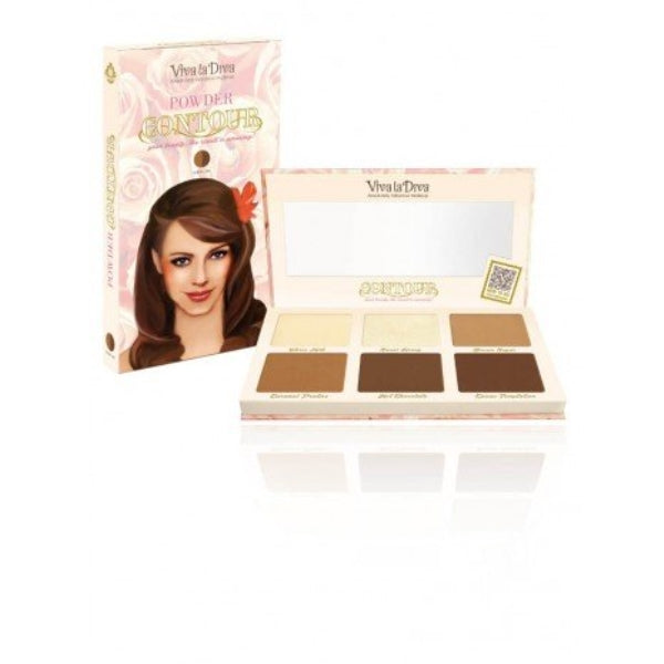 Paleta de Contorno em Pó - Contorno em Pó - Viva la Diva : Polvo - Medium/Dark - 1