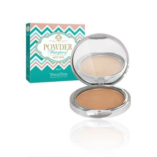 Pó compacto matificante à prova d&#39;água - Viva la Diva - 1