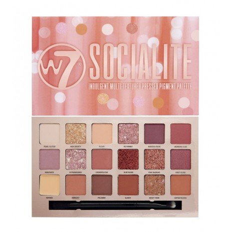 Paleta de Sombras - Socialite - W7 - 2