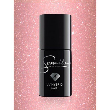 Esmalte semipermanente 7 ml - Semilac : 094 - Pink Gold - 1