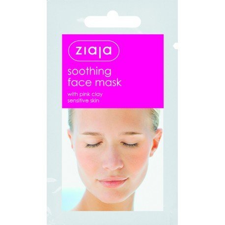 Máscara Facial Calmante com Argila Rosa 7 ml - Ziaja - 1