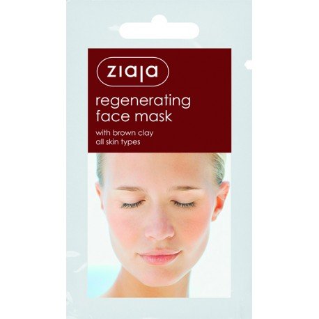 Máscara Facial Regeneradora com Argila Marrom 7 ml - Ziaja - 1