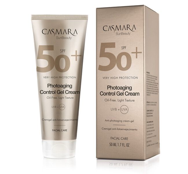 Creme Solar Facial Antienvelhecimento SPF50+ - Controle do Fotoenvelhecimento - Casmara - 1