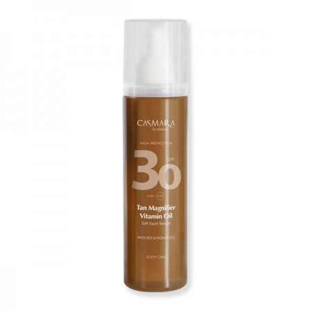 Óleo Vitamínico SPF30 - Óleo de Vitamina Magnificador de Bronzeado 200ml - Casmara - 1
