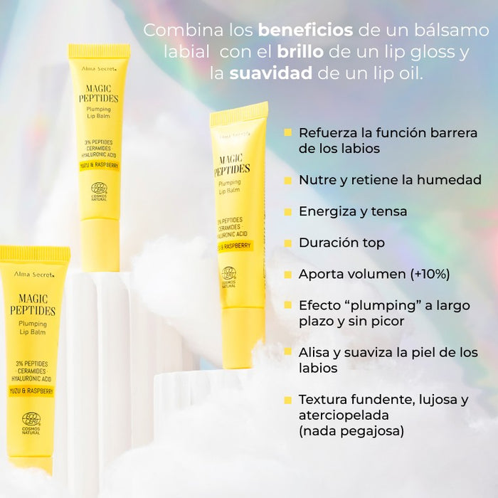 Bálsamo Labial 3 em 1 Magic Peptides 15ml - Alma Secret - 3