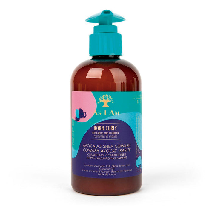 Born Curly Avocado Shea Cowash Condicionador de Limpeza 240ml - As I Am - 1