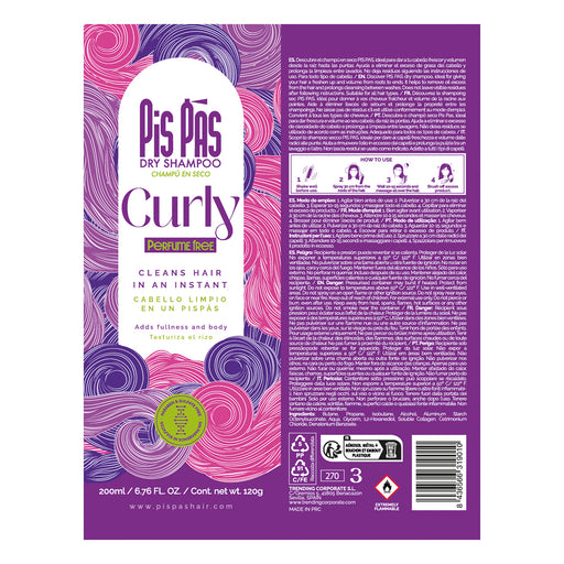 Shampoo a Seco Curly 200ml - Pis Pas - 2