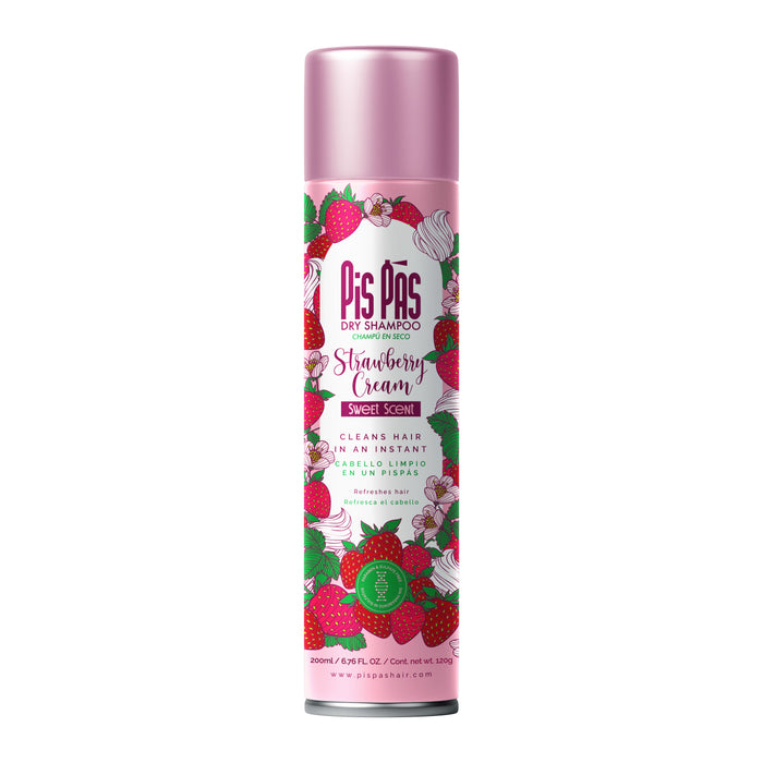 Shampoo Seco Morango Creme 200ml - Pis Pas - 1