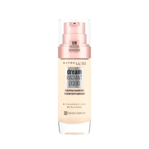 Base de Maquilhagem Dream Hydrating Foundation - Maybelline : 03 True Ivory - 1