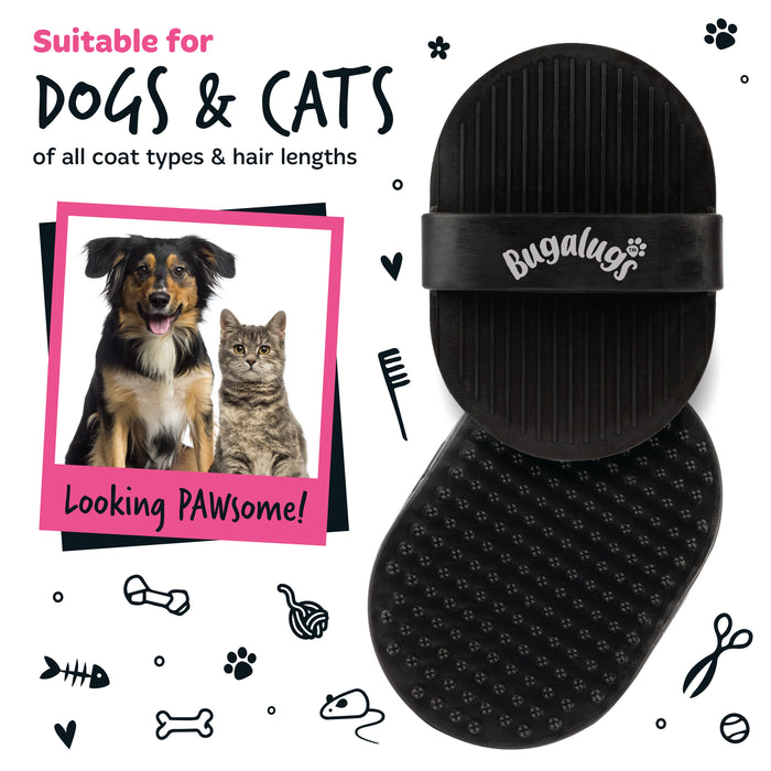 Escova de Banho para Cães - Bugalugs : Negro - 3