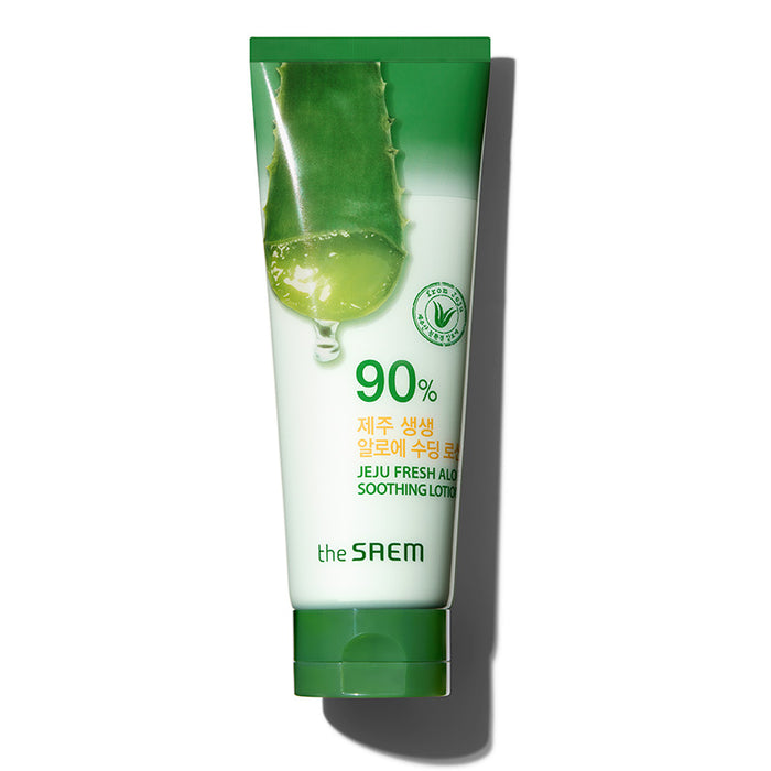 Loção Calmante Aloe 90% Jeju Fresh 250ml - The Saem - 1