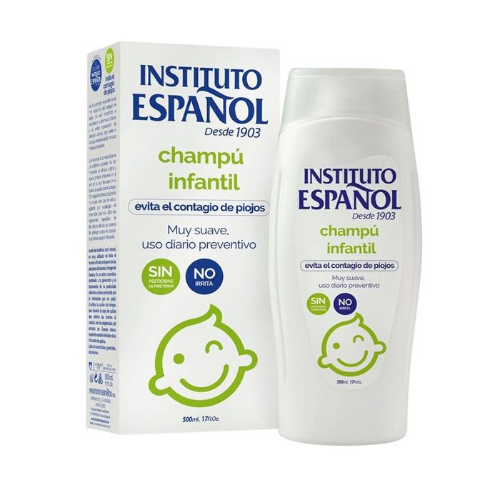 Shampoo Anti-piolhos 500 ml - Gotas de Ouro - Instituto Español - 1
