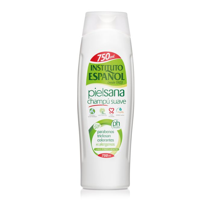 Shampoo Suave 750 ml - Pele Saudável - Instituto Español - 1