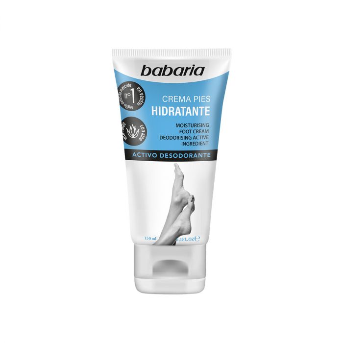 Creme Hidratante para Pés Aloe Vera 150 ml - Babaria - 1