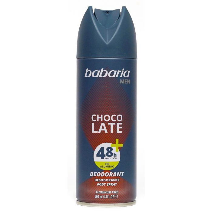 Desodorante Masculino Masculino Chocolate Spray 200 ml - Babaria - 1