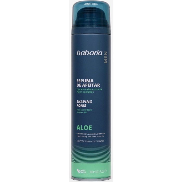 Espuma de Barbear com Aloe Vera 300 ml - Babaria - 1