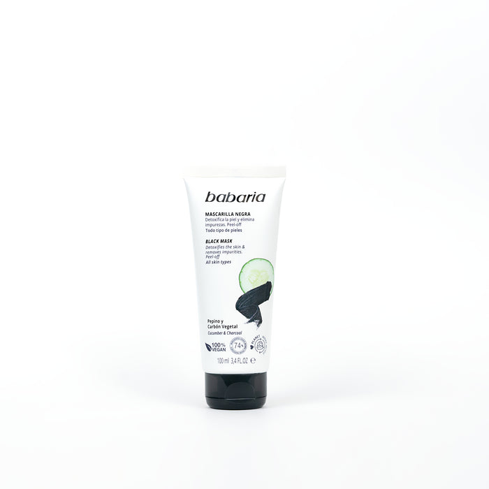 Máscara negra com extrato de pepino - Babaria - 1
