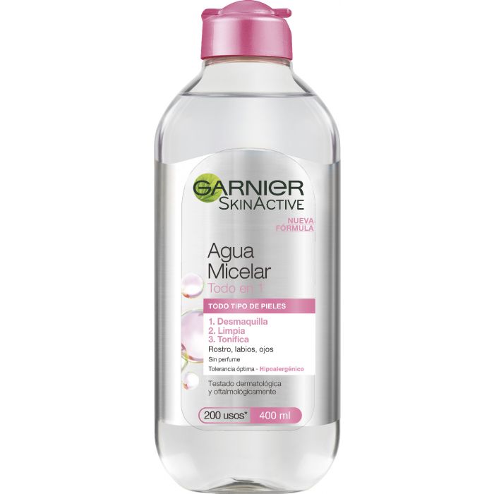 Água micelar tudo em um - Garnier : 400 ml - 1