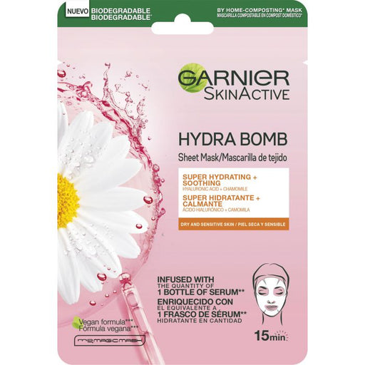 Máscara Facial Skinactive Hydra Bomb 1 Mask - Pele Seca e Sensível - Garnier - 1