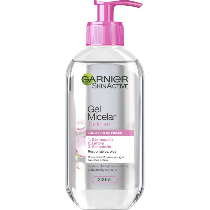 Gel Micelar Tudo em 1 Skinactive 200 ml - Garnier - 1